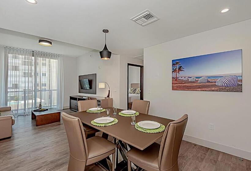 침실 1개 바다 전망 아파트, Costa Hollywood Design