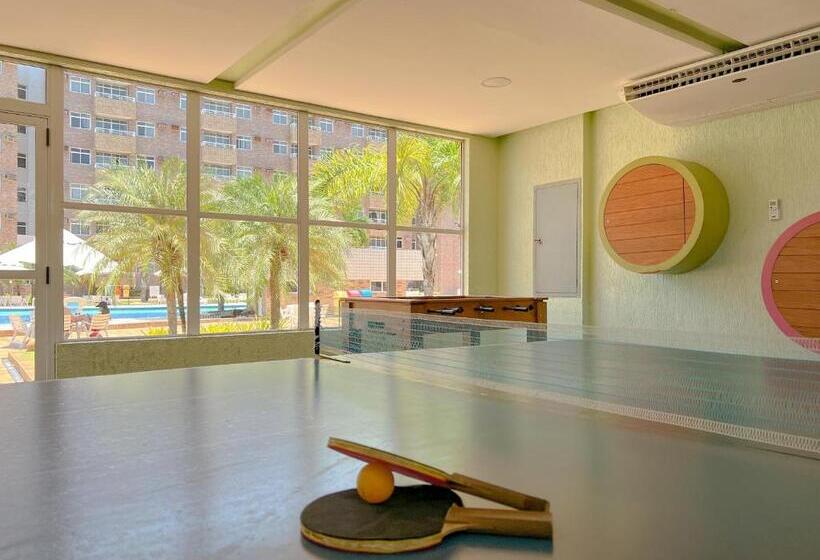 １ベッドルームアパートメント, Apto Para 6 Pessoas No Melhor Resort Dos Lençóis