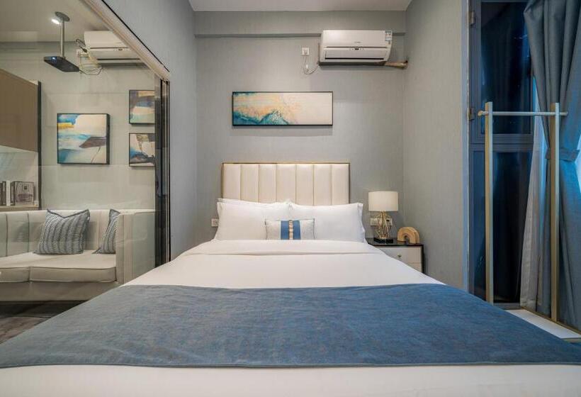 Apartamento 1 Dormitório, Gepai Executive Apartment   Shenzhen Futian Convention And Exhibition Center
