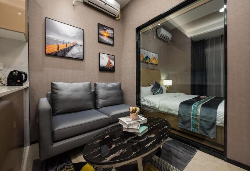 Apartamento 1 Dormitório, Gepai Executive Apartment   Shenzhen Futian Convention And Exhibition Center