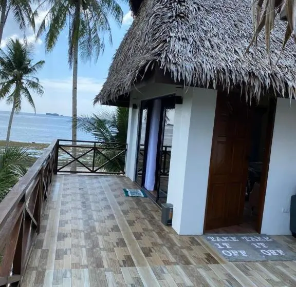 اتاق استاندارد با چشم‌انداز دریا, Private Beachfront Villa In Siargao