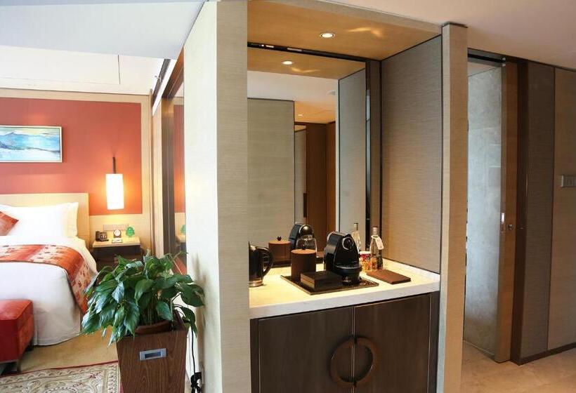 Номер Deluxe Кровать Кинг Вид на Город, Grand Metropark Hotel Beijing