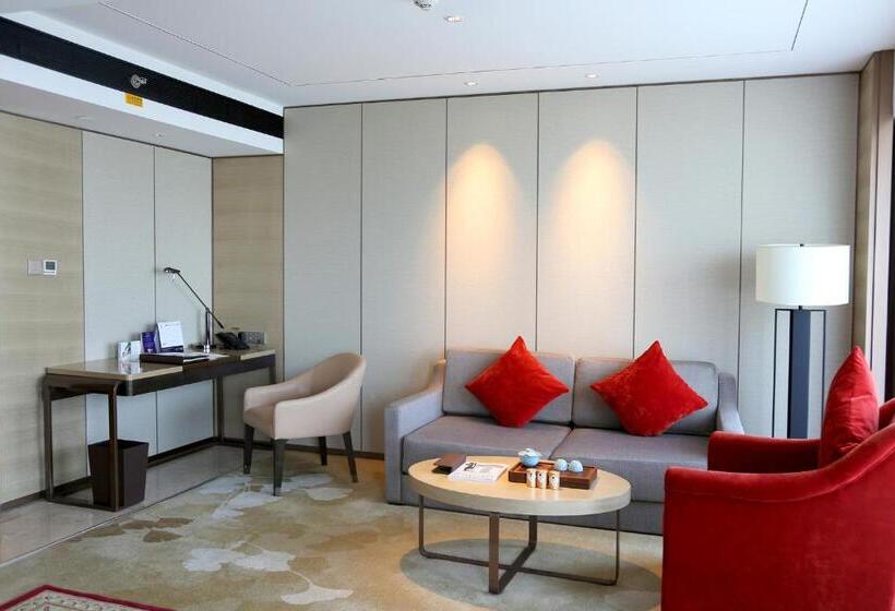 Номер Deluxe Кровать Кинг Вид на Город, Grand Metropark Hotel Beijing