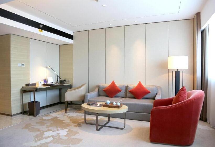 Номер Deluxe Кровать Кинг Вид на Город, Grand Metropark Hotel Beijing