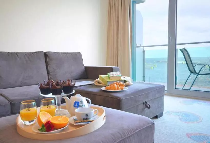 آپارتمان 1 خوابه با بالکن و چشم‌انداز دریا, Hanseatic  Adults Only