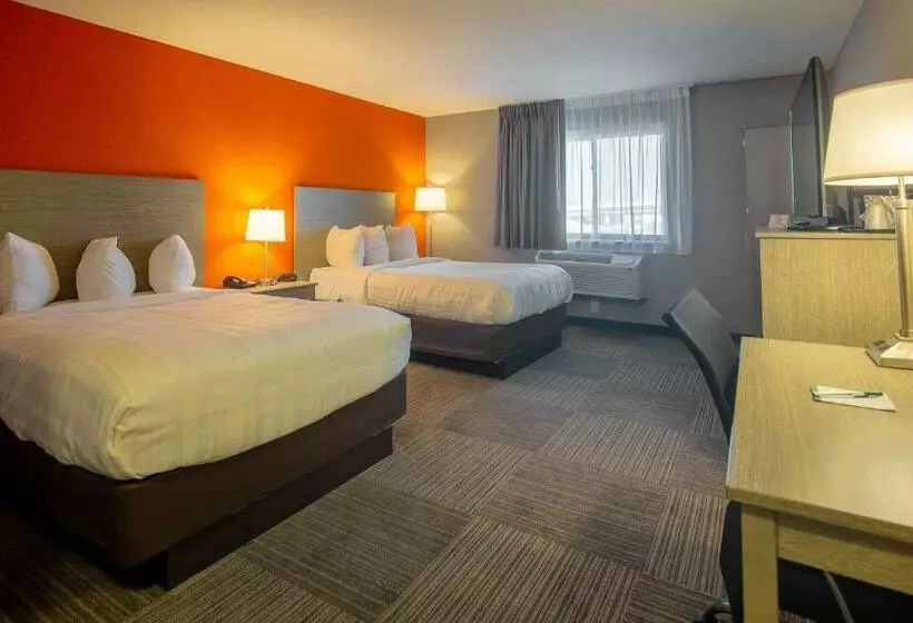 ２ダブルベッドのスタンダードルーム, Quality Inn & Suites Hammond Near I 8090