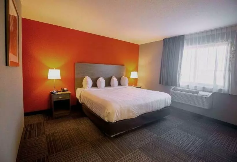 キングサイズベッドのスタンダードルーム, Quality Inn & Suites Hammond Near I 8090
