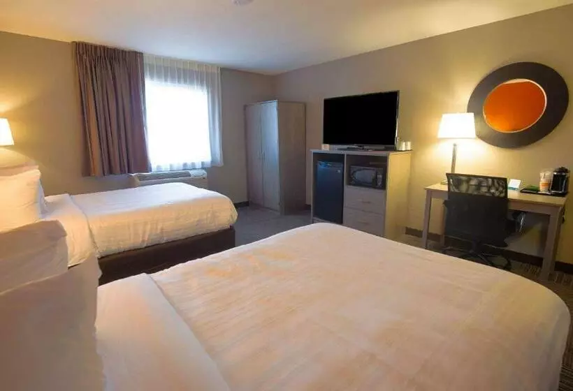 ２ダブルベッドのスタンダードルーム, Quality Inn & Suites Hammond Near I 8090
