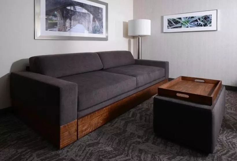 キングサイドベッドのスタンダードワンルーム, Springhill Suites By Marriott San Antonio Northwest At The Rim