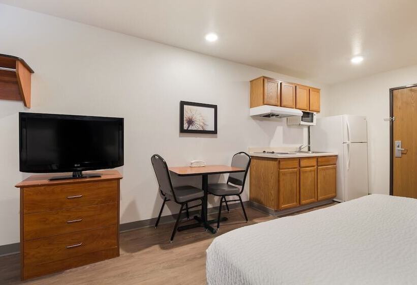 חדר סטנדרט שתי מיטות זוגיות, Woodspring Suites Houston Westchase