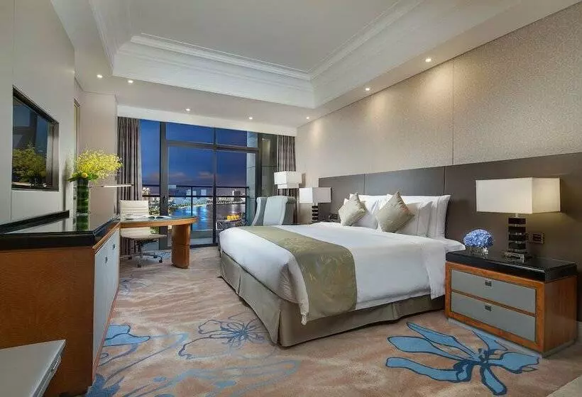 オーシャンビューデラックスルーム, Wyndham Grand Xiamen Haicang