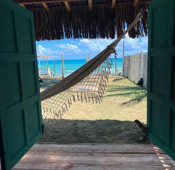 オーシャンビューのデラックストリプルルーム, Vila Beira Mar  Caraiva