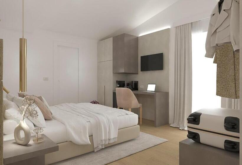 غرفة ديلوكس مزودة بشرفة, Chic & Charme Luxury Rooms