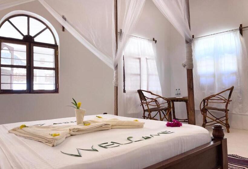 חדר משפחתי נוף לים, Ha Beach Hotel Zanzibar