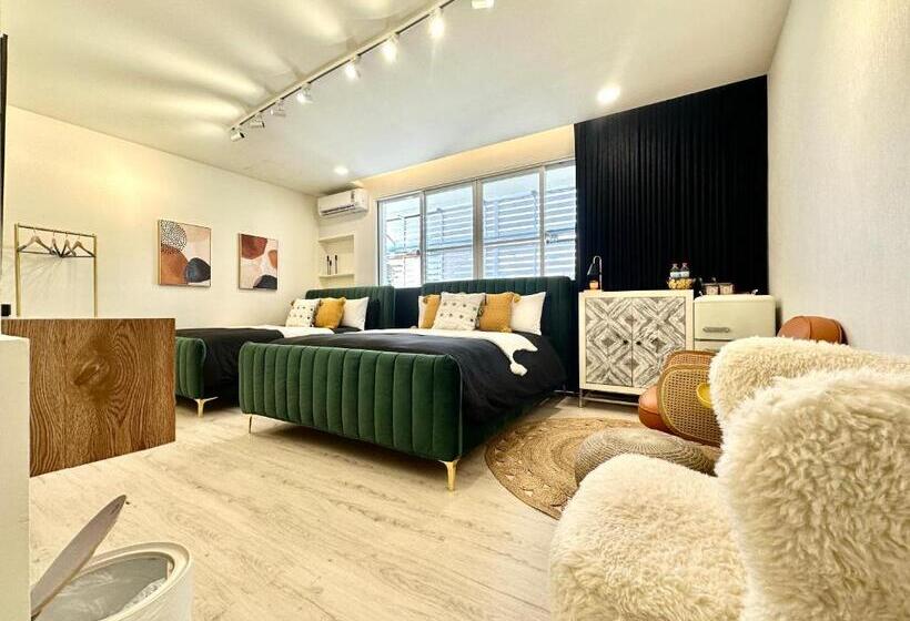 اتاق سوپریور چهار تخته, Here B&b 宅這兒私宅 墾丁b宅