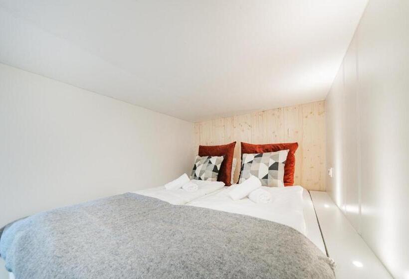 اتاق استاندارد با سرویس بهداشتی مشترک, Cubes By Tegetthoff