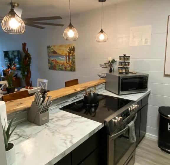 Apartament 1 Dormitor cu Priveliște către Mare, Ocean View Mauna Loa Shores Kai Ekahi #201 Next To Carlsmith Beach Park Hilo Hi