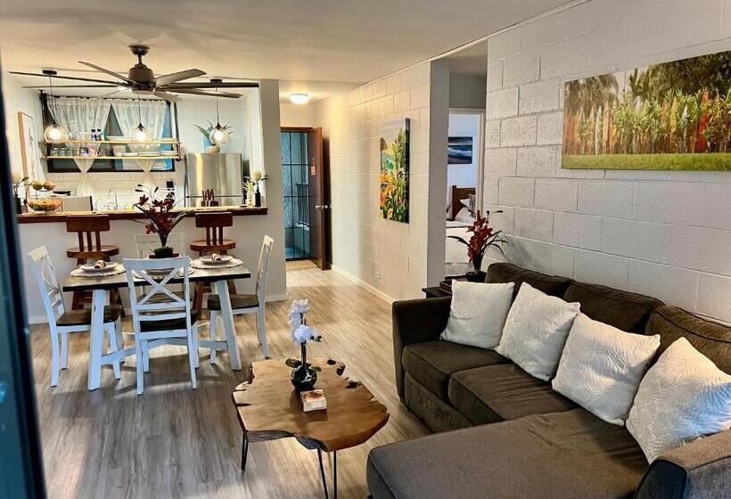 Apartament 1 Dormitor cu Priveliște către Mare, Ocean View Mauna Loa Shores Kai Ekahi #201 Next To Carlsmith Beach Park Hilo Hi