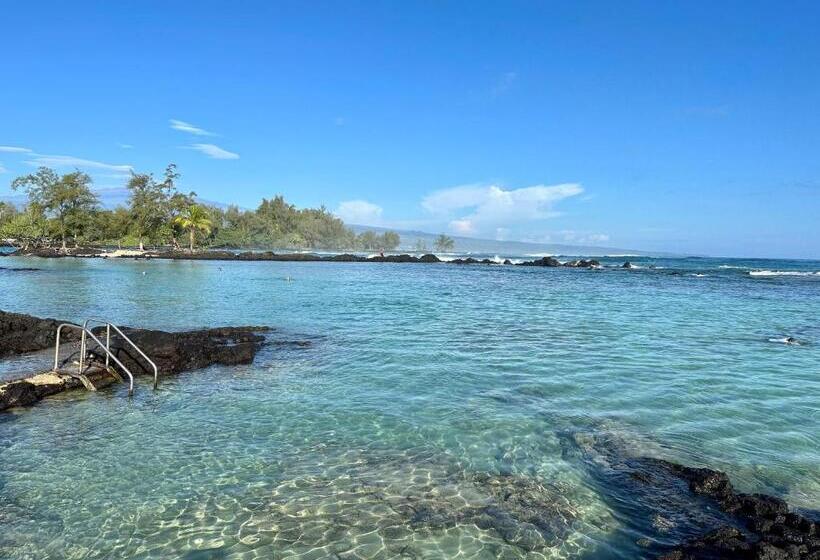 Апартаменты 1 Спальня Вид на Море, Ocean View Mauna Loa Shores Kai Ekahi #201 Next To Carlsmith Beach Park Hilo Hi