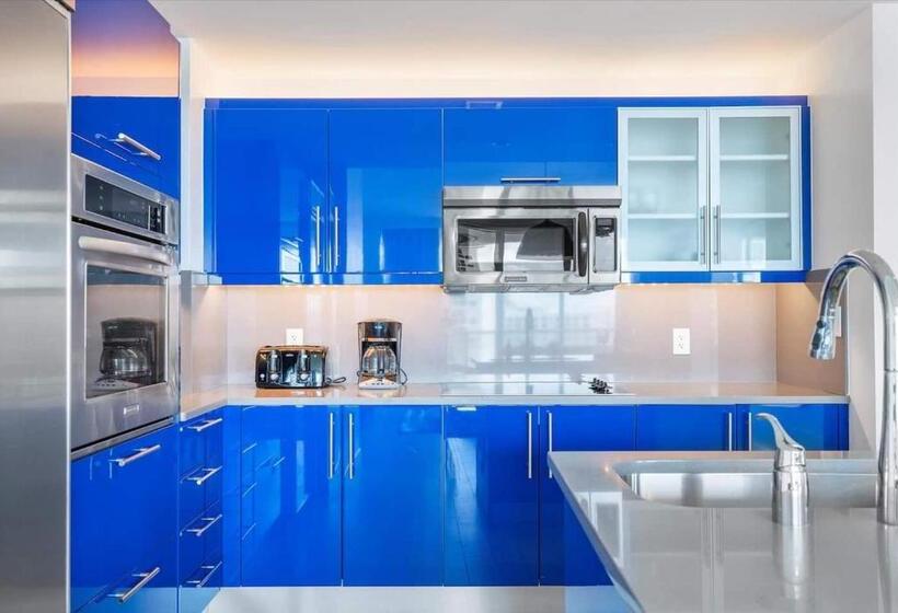 ２ベッドルームアパートメント, W Hotel 2bd 2bath Condo Ocean Views