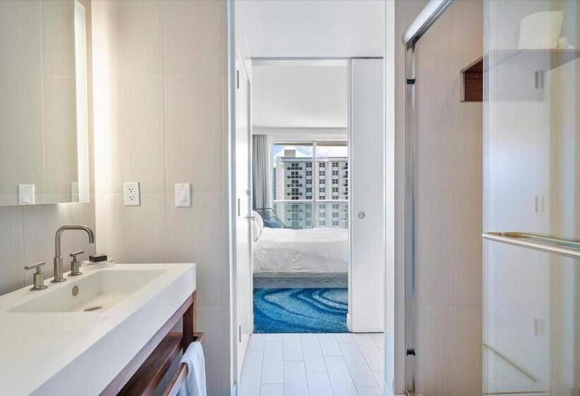 带2个卧室的公寓, W Hotel 2bd 2bath Condo Ocean Views