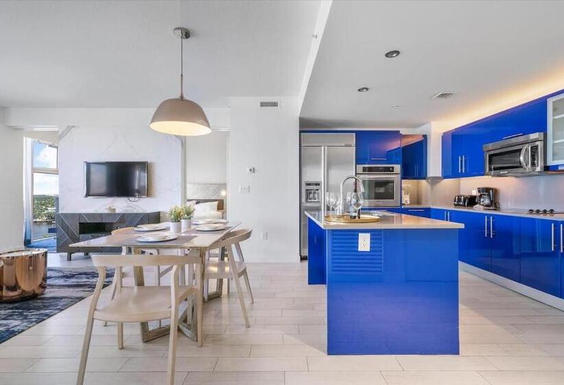 ２ベッドルームアパートメント, W Hotel 2bd 2bath Condo Ocean Views