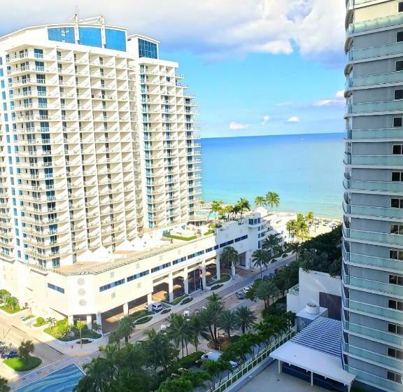 ２ベッドルームアパートメント, W Hotel 2bd 2bath Condo Ocean Views