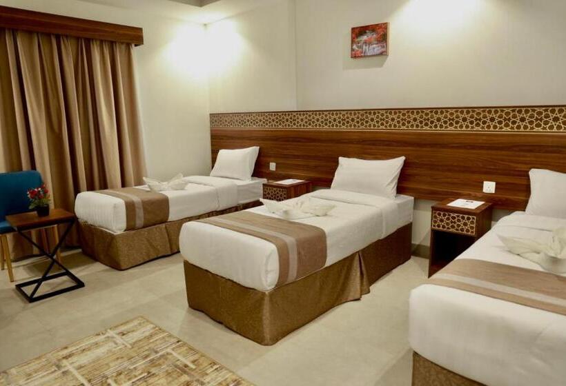 Quarto Quádruplo Estandar, فندق سيف بلص 1 من سما مكة