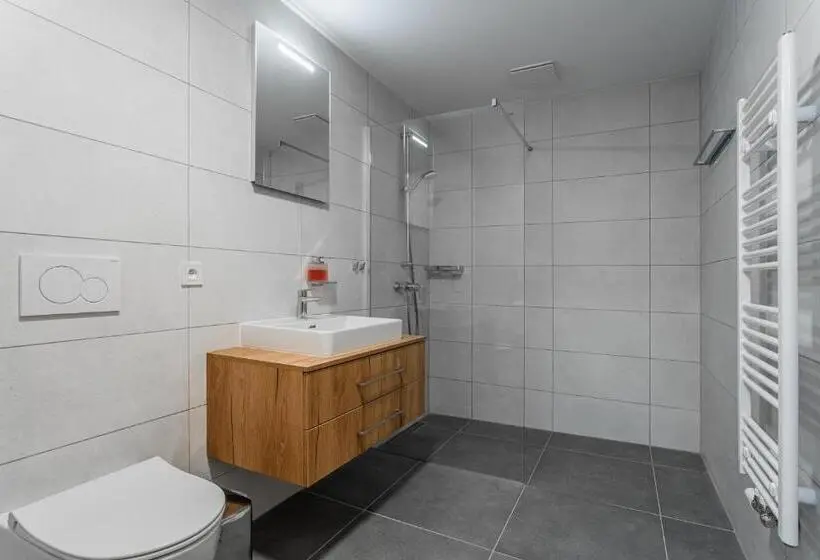 Huoneisto 1 Makuuhuone, Abertamy Platz Apartments