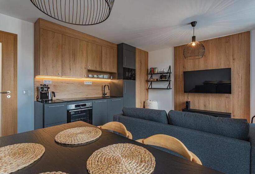 Апартаменты 1 Спальня, Abertamy Platz Apartments