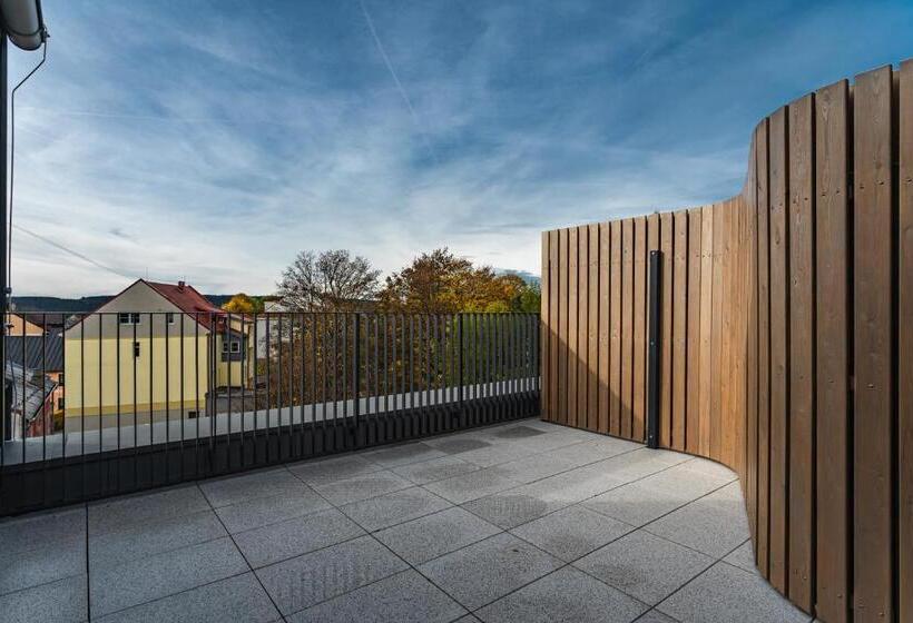 דירת דופלקס בת חדר שינה 1, Abertamy Platz Apartments