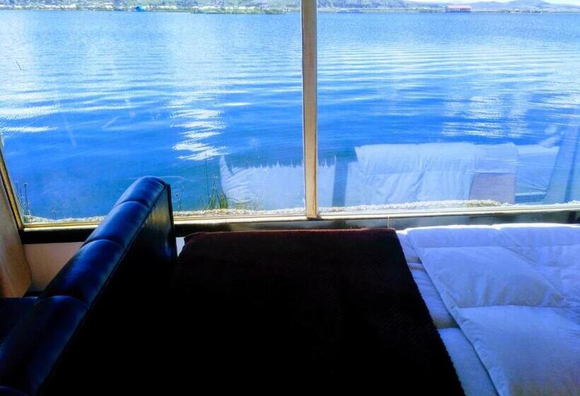 带2个双人床的标准工作室, Titicaca Wasy Lodge