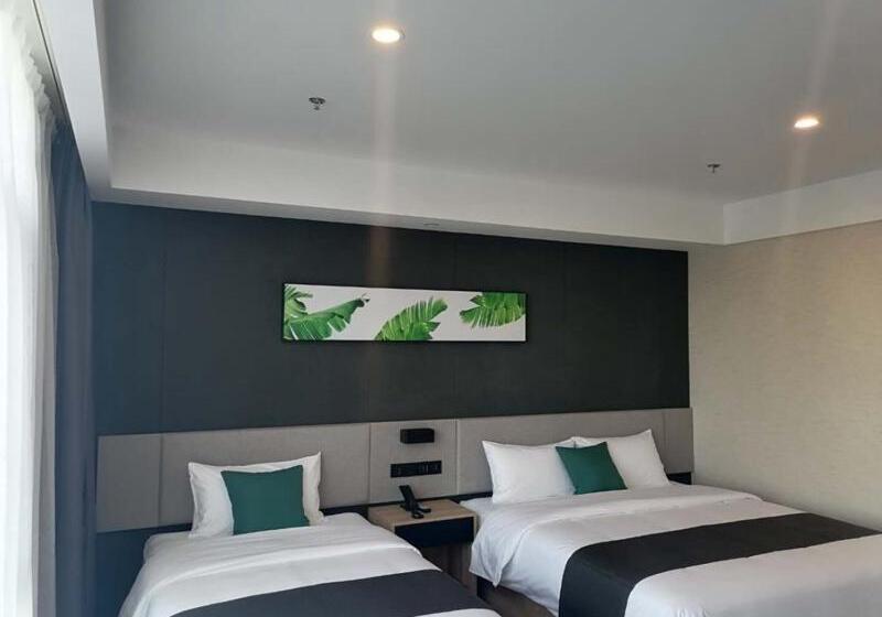 수피리어 패밀리 룸, Thank Inn Plus Weifang Kuiwen District Century Taihua People S Hospital