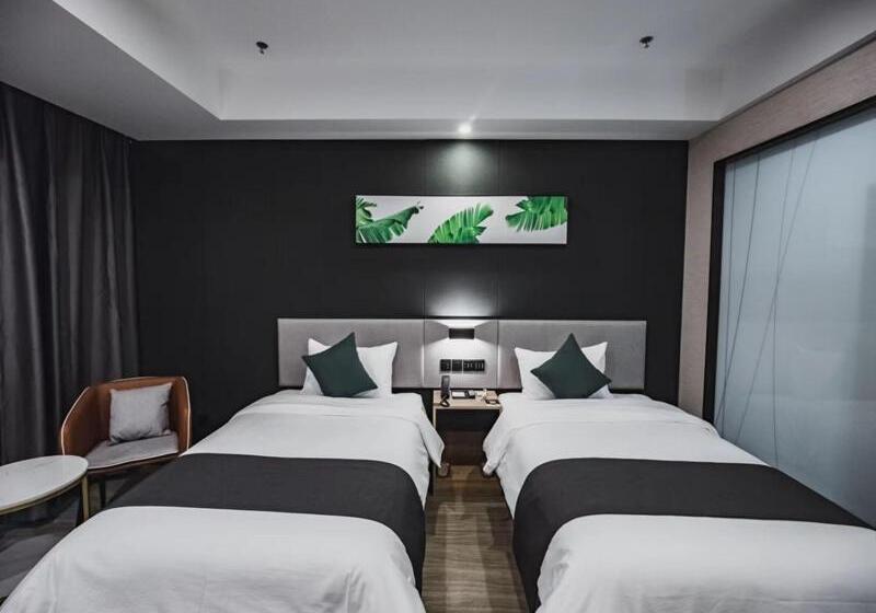 비즈니스룸, Thank Inn Plus Weifang Kuiwen District Century Taihua People S Hospital