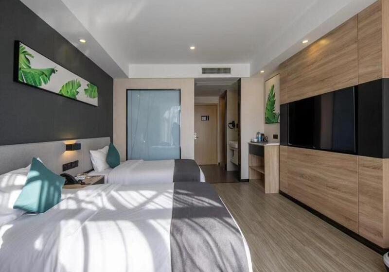 비즈니스룸, Thank Inn Plus Weifang Kuiwen District Century Taihua People S Hospital