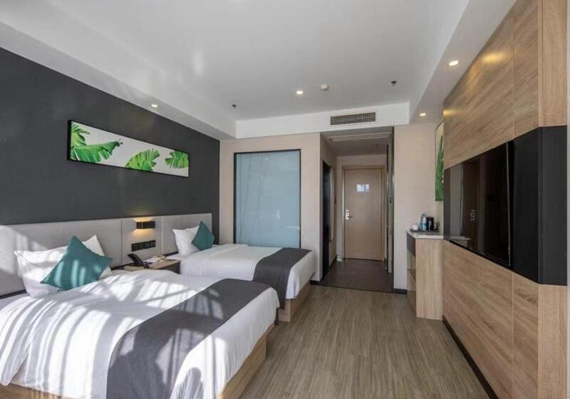 비즈니스룸, Thank Inn Plus Weifang Kuiwen District Century Taihua People S Hospital