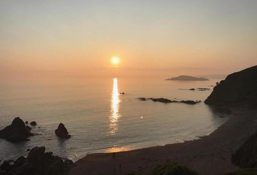 キングサイズベッドのデラックスルーム, The Totnes Guest House. Upstairs At Zappa S