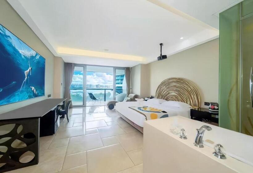 חדר סטנדרט נוף לים, Sanya Romantic Journey Sea Resort & Spa