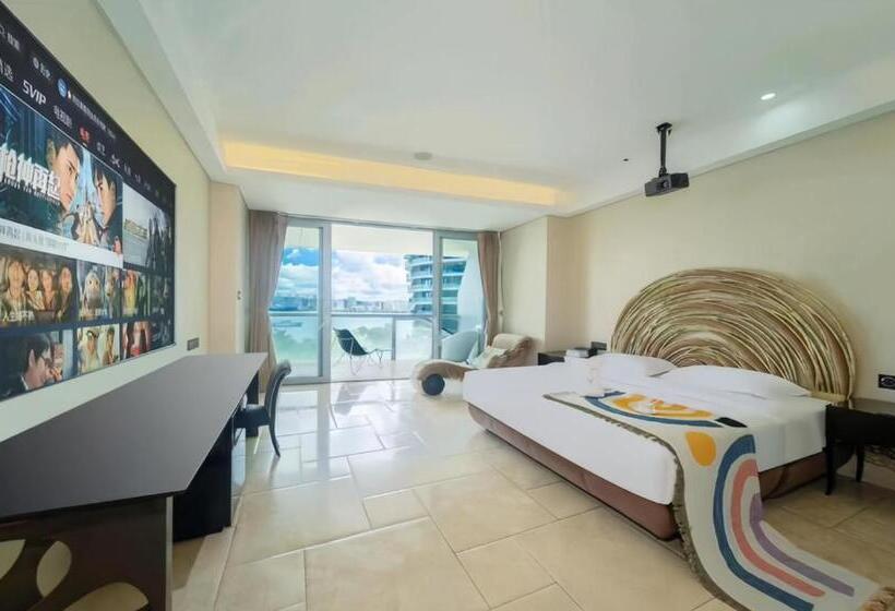 חדר סטנדרט נוף לים, Sanya Romantic Journey Sea Resort & Spa