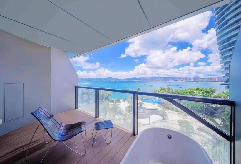 חדר סטנדרט נוף לים, Sanya Romantic Journey Sea Resort & Spa