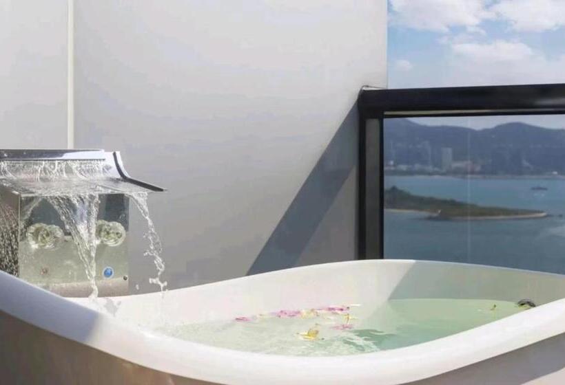 חדר סטנדרט עם מיטת קווין, Sanya Romantic Journey Sea Resort & Spa