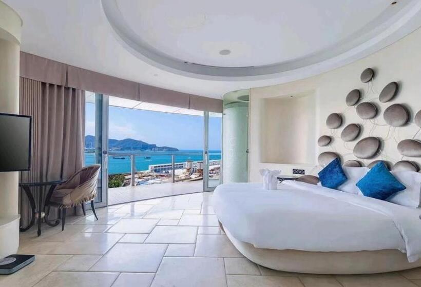 חדר סטנדרט עם מיטת קווין, Sanya Romantic Journey Sea Resort & Spa