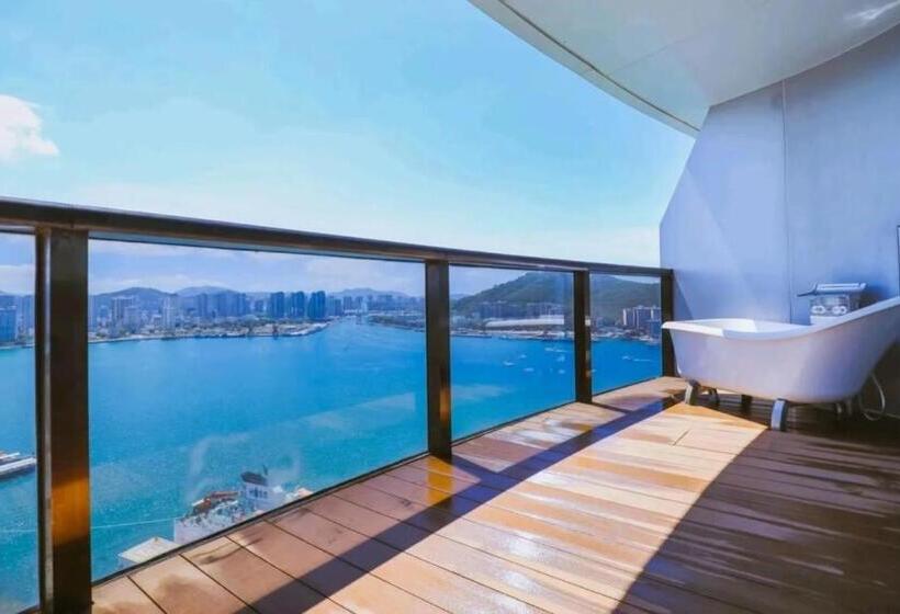 חדר סטנדרט עם מיטת קווין, Sanya Romantic Journey Sea Resort & Spa