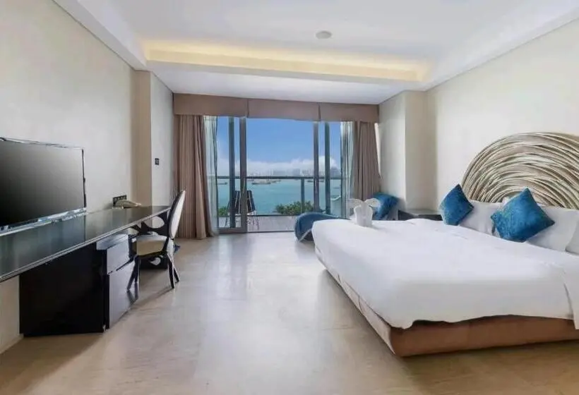 オーシャンビュースタンダードルームバルコニー付き, Sanya Romantic Journey Sea Resort & Spa