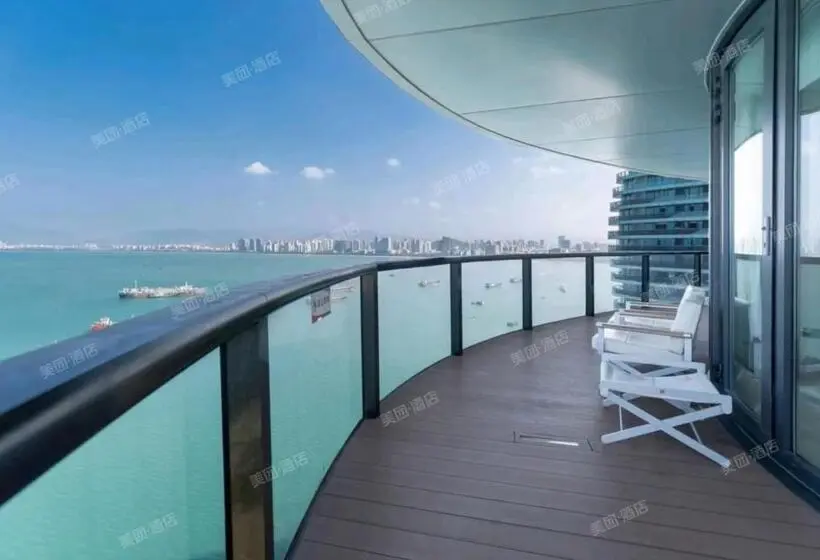 バルコニー付スタンダード4ベッドルーム, Sanya Romantic Journey Sea Resort & Spa