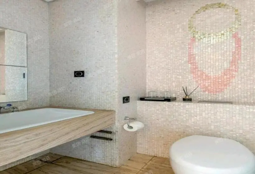 景色の見えるスタンダード4人部屋, Sanya Romantic Journey Sea Resort & Spa