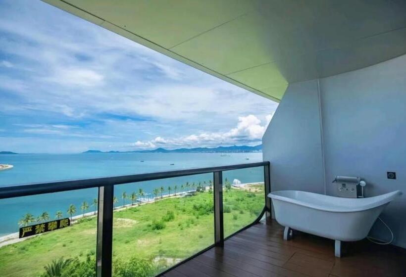 חדר סטנדרט עם מיטת קינג, Sanya Romantic Journey Sea Resort & Spa