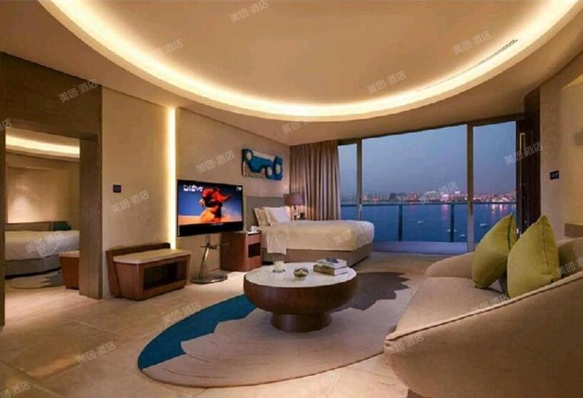 חדר סטנדרט לארבעה נוף לים, Sanya Romantic Journey Sea Resort & Spa