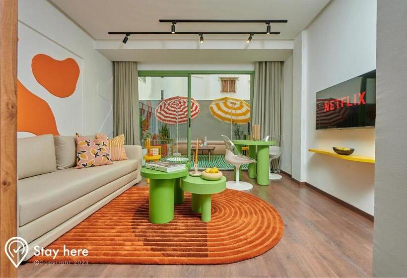 带1个卧室的带阳台的公寓, Stayhere Cil