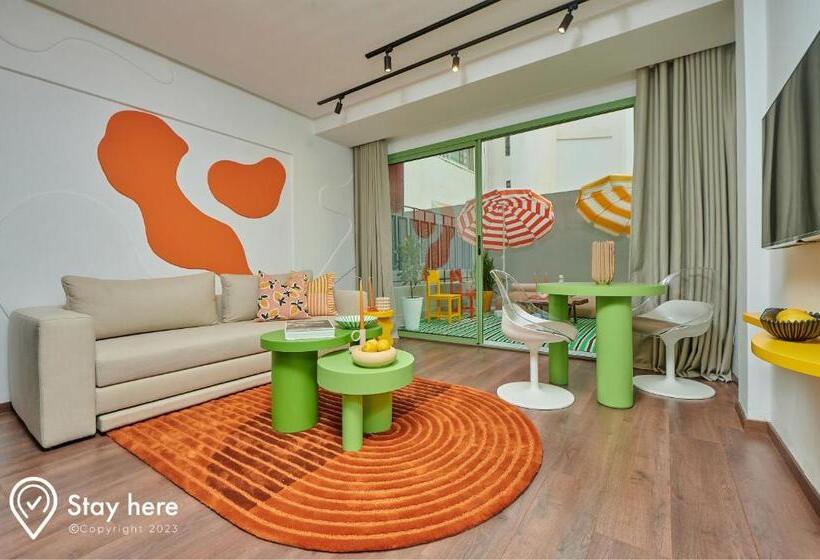 带1个卧室的带阳台的公寓, Stayhere Cil